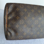 LV Vintage Speedy 30cm Monogram Canvas with Leather and Gold Hardware #OKCT-3 - Image 9