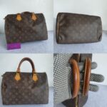 LV Vintage Speedy 30cm Monogram Canvas with Leather and Gold Hardware #OKCT-3 - Image 2