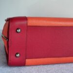 Loewe Amazona Tri-color Goat Skin with Silver Hardware #GLRUL-4 - Image 11