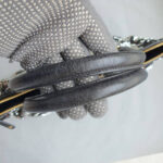 Miu Miu Tote Black/ Silver Sequins with Leather and Gold Hardware #OKYR-5 - Image 19