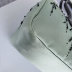 Prada Vintage Small Blue Tote Satin Beads Details and Silver Hardware #GLRUO-2 - Image 12