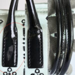 Prada Vintage Small Blue Tote Satin Beads Details and Silver Hardware #GLRUO-2 - Image 21