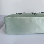 Prada Vintage Small Blue Tote Satin Beads Details and Silver Hardware #GLRUO-2 - Image 10