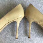 YSL SZ37.5 Pumps Beige Leather Shoes #OKLC-2 - Image 11