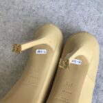 YSL SZ37.5 Pumps Beige Leather Shoes #OKLC-2 - Image 12