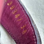 YSL Tribute Platform Sandals SZ38 Purple Suede Leather with Gold hardware Shoes #OKCL-4 - Image 10