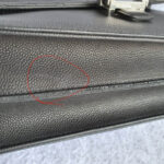 Chanel Document Bag Black Grained Calfskin with Ruthenium Hardware #OKKR-2 - Image 14