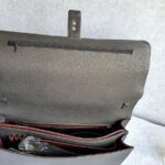 Chanel Document Bag Black Grained Calfskin with Ruthenium Hardware #OKKR-2 - Image 25