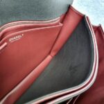 Chanel Document Bag Black Grained Calfskin with Ruthenium Hardware #OKKR-2 - Image 43