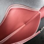 Chanel Document Bag Black Grained Calfskin with Ruthenium Hardware #OKKR-2 - Image 46