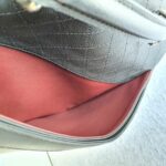 Chanel Document Bag Black Grained Calfskin with Ruthenium Hardware #OKKR-2 - Image 34