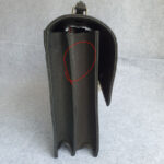 Chanel Document Bag Black Grained Calfskin with Ruthenium Hardware #OKKR-2 - Image 9