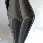 Chanel Document Bag Black Grained Calfskin with Ruthenium Hardware #OKKR-2 - Image 11