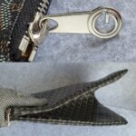 Goyard Clutch Pochette Senat 2 Black Coated Canvas #OYLT-1 - Image 10