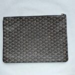 Goyard Clutch Pochette Senat 2 Black Coated Canvas #OYLT-1 - Image 6