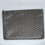 Goyard Clutch Pochette Senat 2 Black Coated Canvas #OYLT-1 - Image 3