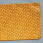 Goyard Clutch Pochette Senat 2 Jaune/Yellow Coated Canvas #OYLT-2 - Image 6