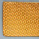 Goyard Clutch Pochette Senat 2 Jaune/Yellow Coated Canvas #OYLT-2 - Image 7