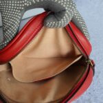 Gucci Marmont Belt/Waist Bag Red Calf Leather with Rustic Gold Hardware #OKRS-1 - Image 21