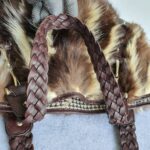 Gucci Pelham Dark Brown/Beige Fur with Leather and Light Gold Hardware #OKYR-10 - Image 13