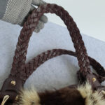 Gucci Pelham Dark Brown/Beige Fur with Leather and Light Gold Hardware #OKYR-10 - Image 11