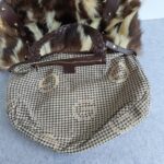 Gucci Pelham Dark Brown/Beige Fur with Leather and Light Gold Hardware #OKYR-10 - Image 20