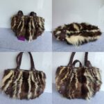 Gucci Pelham Dark Brown/Beige Fur with Leather and Light Gold Hardware #OKYR-10 - Image 2
