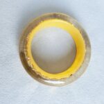 LV Bangle Resin Gold Tone Monogram Inclusion Bangle #OKCT-17 - Image 9