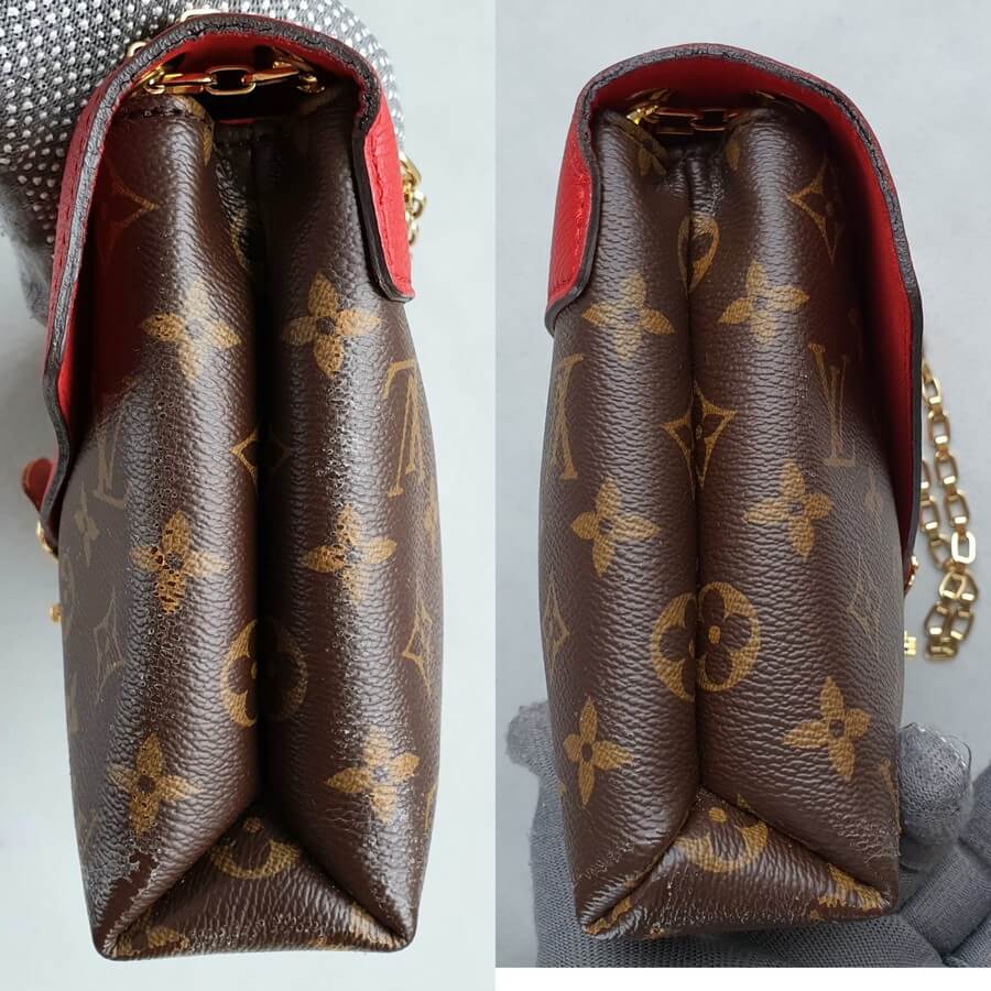 Louis Vuitton Pallas Chain Shoulder Bag Monogram Canvas and Calf