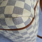 LV Totally PM Damier Azur Coated Canvas with Leather and Gold Hardware #GLRKE-2 - Image 15