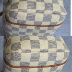 LV Totally PM Damier Azur Coated Canvas with Leather and Gold Hardware #GLRKE-2 - Image 16