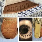 LV Totally PM Damier Azur Coated Canvas with Leather and Gold Hardware #GLRKE-2 - Image 21