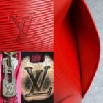 LV Vintage Keepall 55 Red Epi Leather with Gold Hardware #GLRUO-6 - Image 32