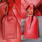 LV Vintage Keepall 55 Red Epi Leather with Gold Hardware #GLRUO-6 - Image 28