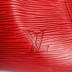 LV Vintage Keepall 55 Red Epi Leather with Gold Hardware #GLRUO-6 - Image 5