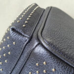 MCM Crossbody Bag/Small Backpack Blue Visetos Coated Canvas With Leather And Silver Hardware #GLRKS-6 - Image 13