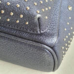 MCM Crossbody Bag/Small Backpack Blue Visetos Coated Canvas With Leather And Silver Hardware #GLRKS-6 - Image 15