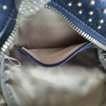 MCM Crossbody Bag/Small Backpack Blue Visetos Coated Canvas With Leather And Silver Hardware #GLRKS-6 - Image 26