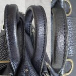 MCM Crossbody Bag/Small Backpack Blue Visetos Coated Canvas With Leather And Silver Hardware #GLRKS-6 - Image 17