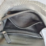 MCM Tri-fold Wallet Silver/Black Visetos Coated Canvas With Leather And Silver Hardware #GLRKS-10 - Image 15