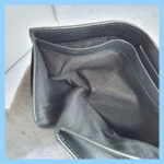 MCM Tri-fold Wallet Silver/Black Visetos Coated Canvas With Leather And Silver Hardware #GLRKS-10 - Image 21