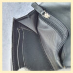 MCM Tri-fold Wallet Silver/Black Visetos Coated Canvas With Leather And Silver Hardware #GLRKS-10 - Image 25