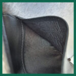 MCM Tri-fold Wallet Silver/Black Visetos Coated Canvas With Leather And Silver Hardware #GLRKS-10 - Image 24