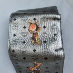 MCM Tri-fold Wallet Silver/Black Visetos Coated Canvas With Leather And Silver Hardware #GLRKS-10 - Image 4