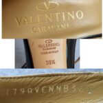 Valentino Garavani Peeptoe Size 38.5 2-Tone Leather Shoes #OKCT-43 - Image 7