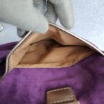 Anya Hindmarch Bag Purple Suede Leather with Leather Gold Hardware #GLRST-2 - Image 27