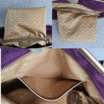 Anya Hindmarch Bag Purple Suede Leather with Leather Gold Hardware #GLRST-2 - Image 29