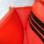 Chanel Wallet On Chain WOC Red Printed Snake Skin with Silver Hardware #OYKU-1 - Image 25