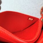 Chanel Wallet On Chain WOC Red Printed Snake Skin with Silver Hardware #OYKU-1 - Image 27