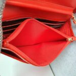 Chanel Wallet On Chain WOC Red Printed Snake Skin with Silver Hardware #OYKU-1 - Image 29